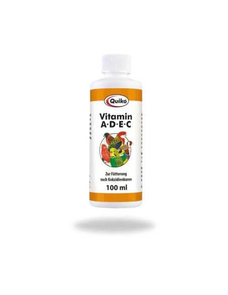 Complejo vitaminico QUIKO ADEC para todo tipo de aves 100 ml